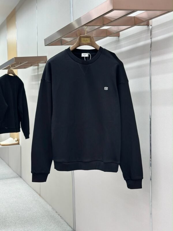 Celine sweater CC logo zwart