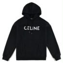 Celine signature hoodie zwart