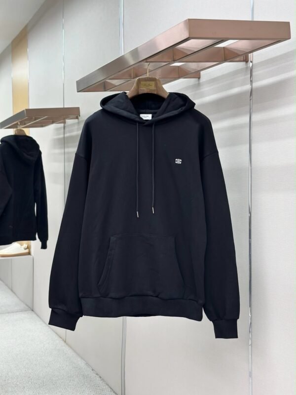 Celine hoodie CC logo zwart