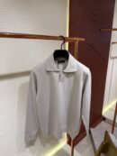 Loro Piana wollen trui polokraag lichtbeige