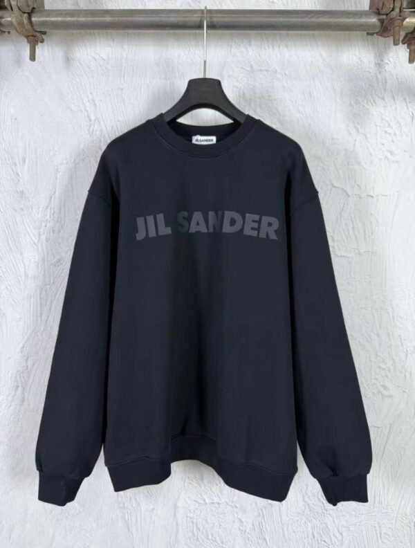 JIL SANDER sweater zwart/zwart