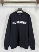 JIL SANDER sweater zwart/wit