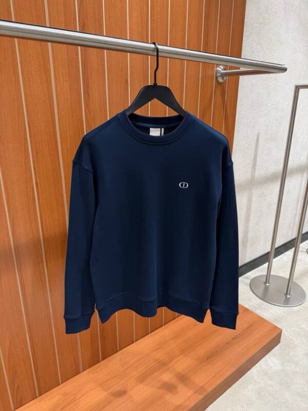 Dior signature sweater 'CD' donkerblauw